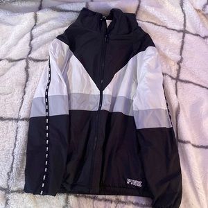 PINK windbreaker with sherpa inside